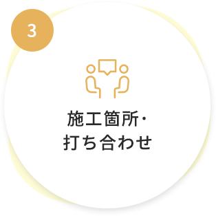 1 施工箇所・打ち合わせ